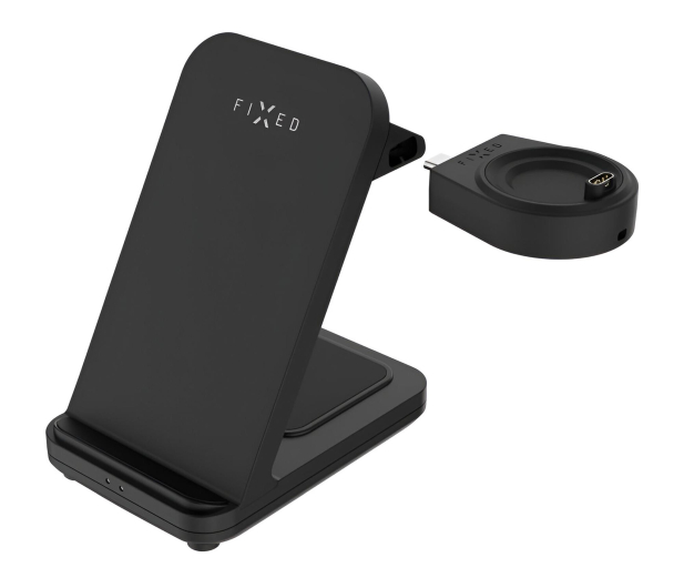 FIXED Ładowarka 3w1 Powerstation for Garmin 15W czarna - 1338567 - zdjęcie